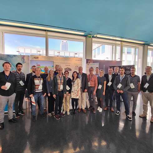 Gruppenfoto am European Geothermal Congress 2022 in Berlin
